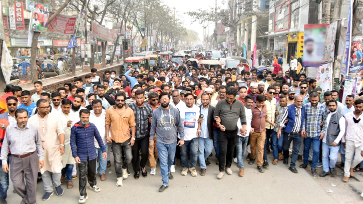 বঙ্গবন্ধু সড়কের নাম পরিবর্তনের দাবি না.গঞ্জ প্রজন্মদলের