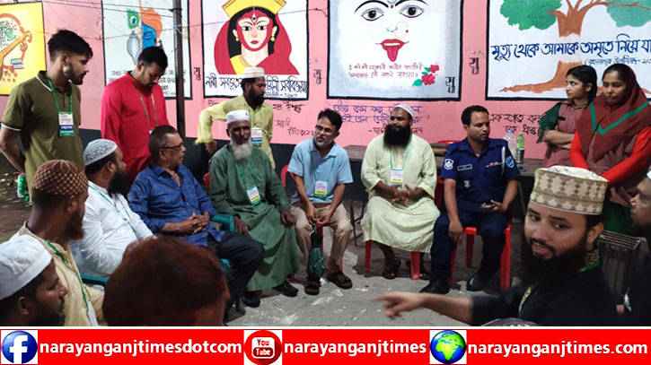 সাবদী মন্দির পরিদর্শন করলেন বন্দর উপজেলা জামায়াত নেতৃবৃন্দ