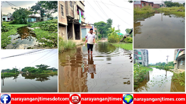 রূপগঞ্জের বরপায় ১০ হাজার মানুষ পানি বন্দি