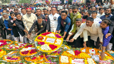 ভাষা শহীদদের স্মরণে মহানগর বিএনপির শ্রদ্ধা নিবেদন