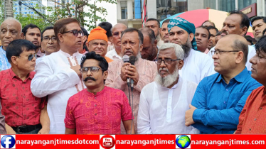 নারায়ণগঞ্জে হিন্দুদের মন্দিরসহ বাড়ি-ঘরে কোন অপ্রীতিকর ঘটনা ঘটেনি : টিপু