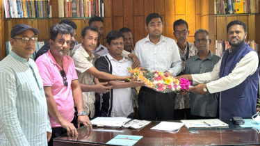 আড়াইহাজারে ইউএন ‘র সাথে  সাংবাদিক ইউনিয়ন আড়াইহাজার নেতৃবৃন্দ