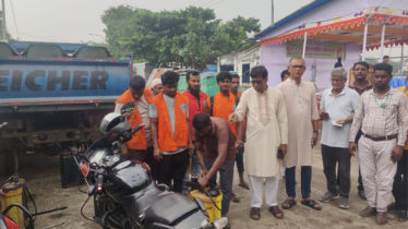 নারায়ণগঞ্জের প্রস্তুত হচ্ছে বিজয়া দশমীর বিসর্জন মঞ্চ