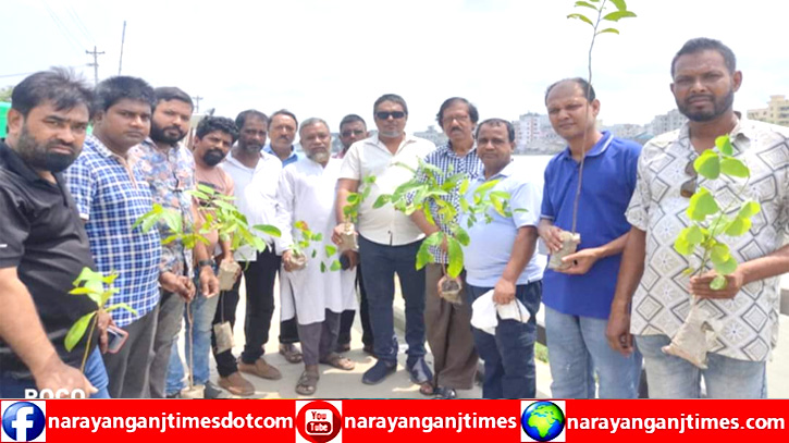 বন্দরে সপ্তাহ ব্যাপী বৃক্ষরোপন কর্মসূচির ২য় দিনে বিভিন্নস্থানে বৃক্ষরোপন