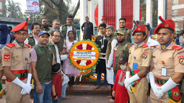 ভাষা দিবসে এক্স-ক্যাডেট এসো: নারায়ণগঞ্জ ইউনিটির শ্রদ্ধাঞ্জলী