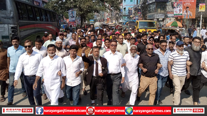 আ`লীগের কর্মসূচি প্রতিহতে শহরে মহানগর বিএনপির অবস্থান ও মিছিল 